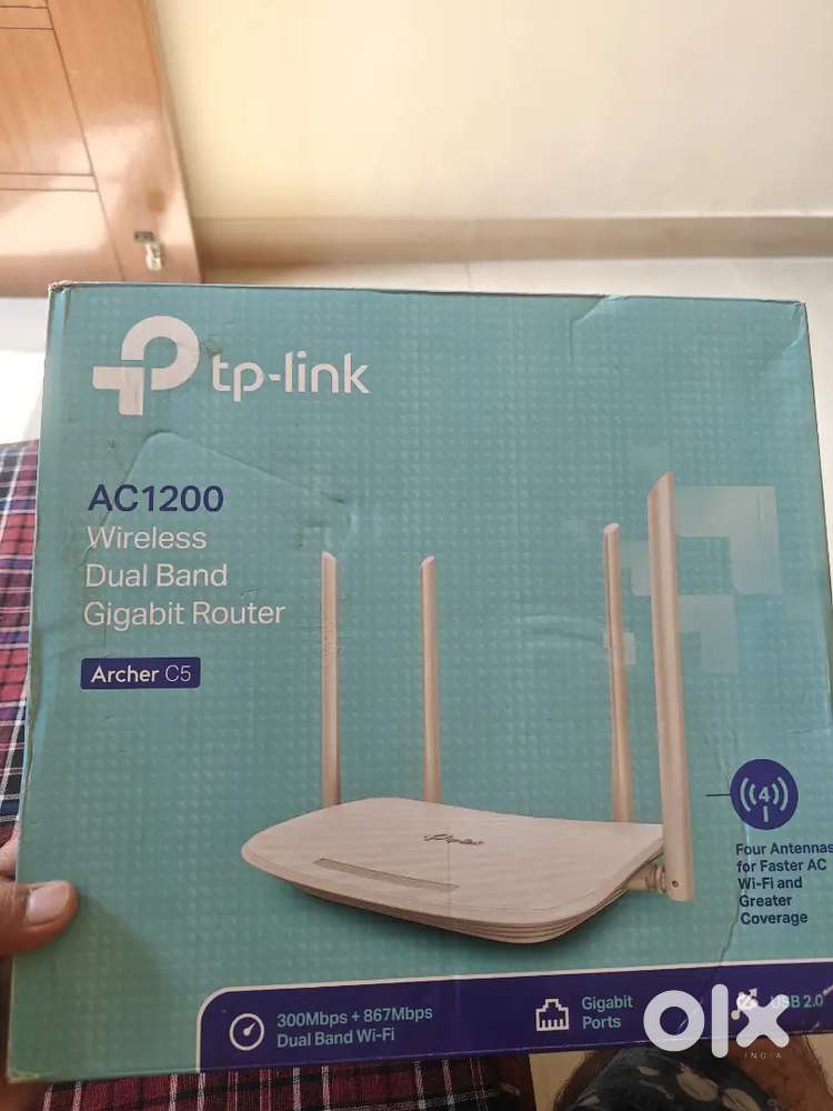 TP Link AC1200 Archer C5 - High-Speed Dual Band Wi-Fi Router