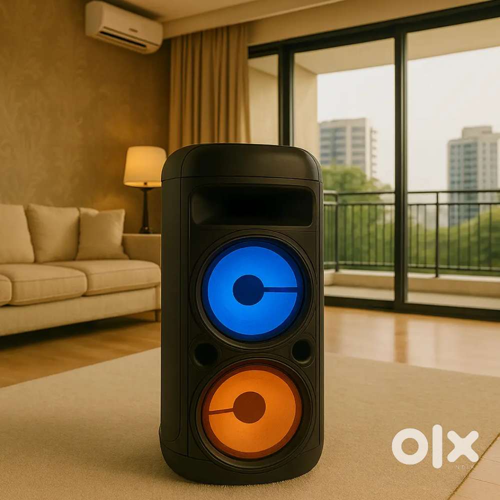 WONDERFUL EXCELLENT MEGA CRYSTAL BASS BLUETOOTH SPEAKER, MIC,1.5FT