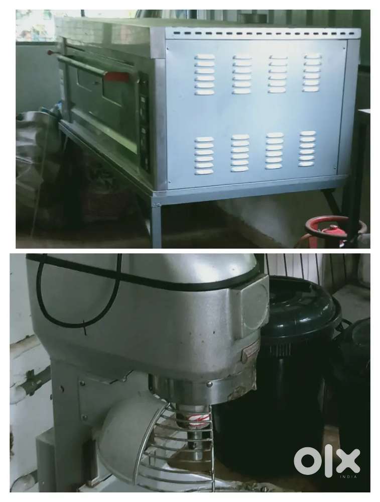 Cake making oven and mixture