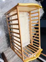 Baby crib along with mattress