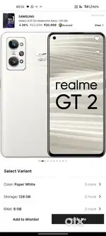Realme gt camera phone and gaming phone