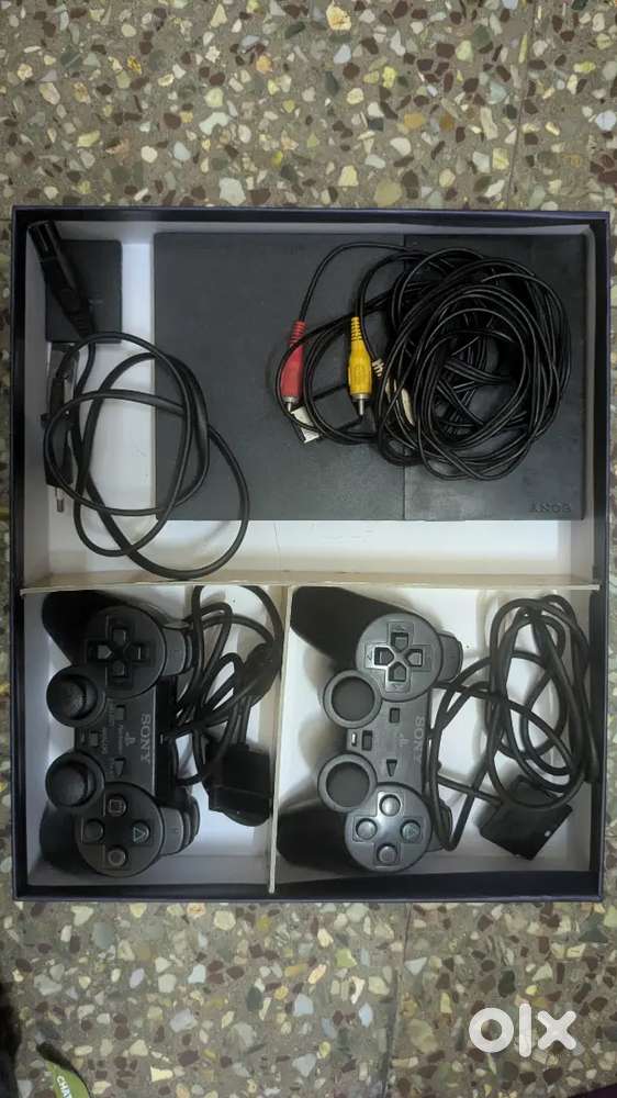 Playstation 2 with 2 joystick