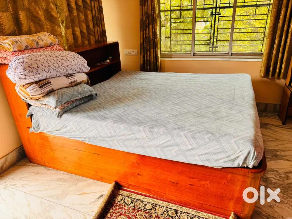 SEGUN WOOD 6/7 DOUBLE BED