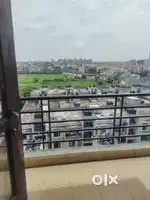 2 bhk flat good location on road society