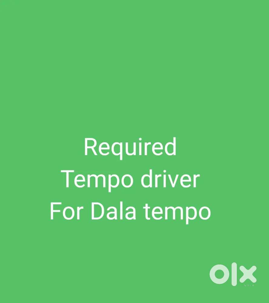 We are Hiring tampoo driver,deilivery boy and godown keeper