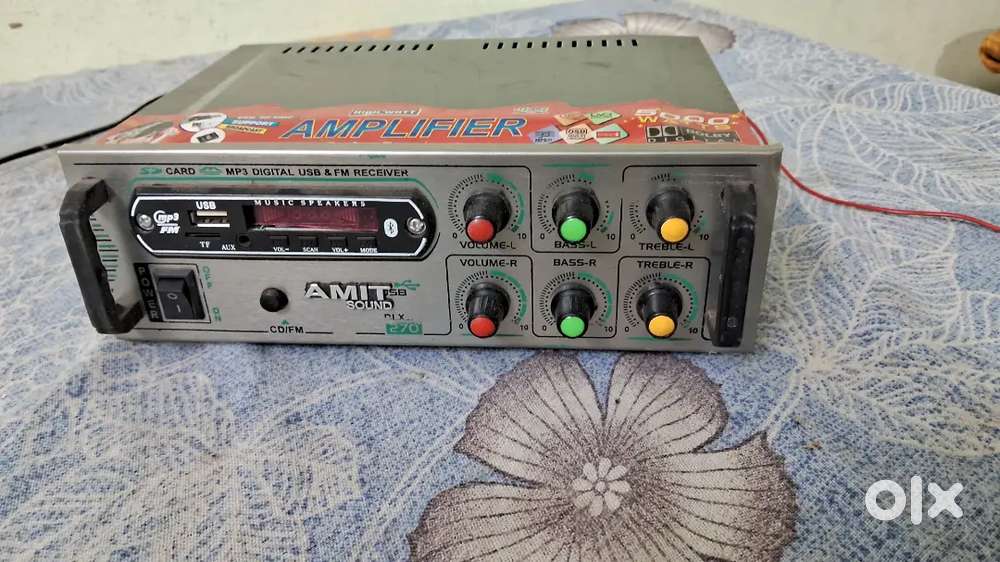 Amplifier, All features, Bluetooth connect, USB , memory card