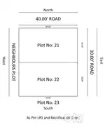 1000 sqare yards semi commercial plot for sale in Madhapur Jubilee enc