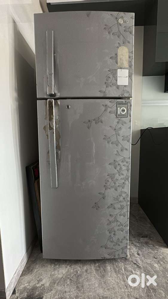 Lg double door, refrigerator working condition