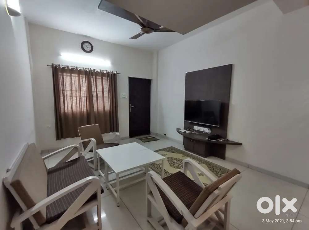 3 BHK Full Furnished New Bungalow Rent with Bore