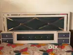Latest design Wooden bed with cotton Gadda