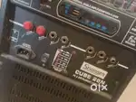 Amplifier for singing and guitar