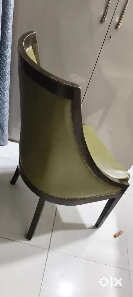 Elegant Teak Wood Chairs Set of 4  Classic & Durable Design