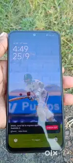 Redmi not 11 rem 4,64 5000 mh battery one yar old amoled display