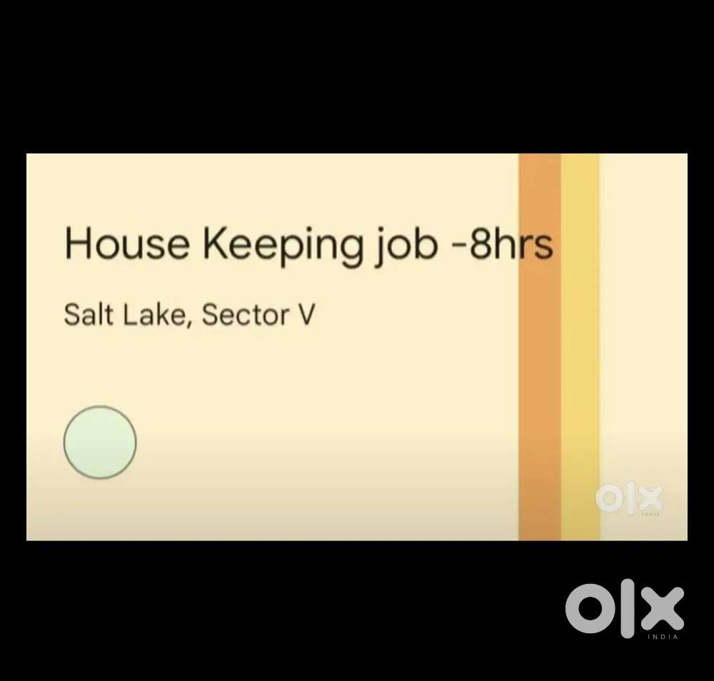 House Keeping Job 8hrs [Male]