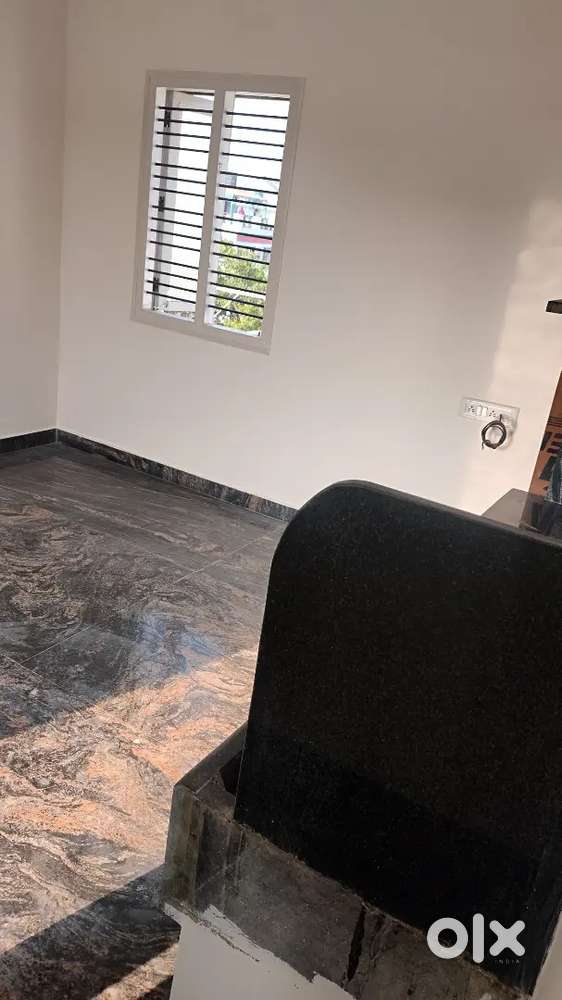 Single room with attached kitchen and bathroom