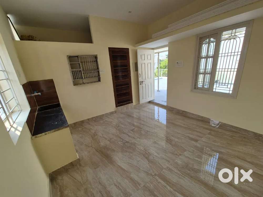 New build house 2nd floor single bed room with attach bathroom