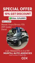 Maruti Suzuki Vitara Brezza VDi, 2017, Diesel