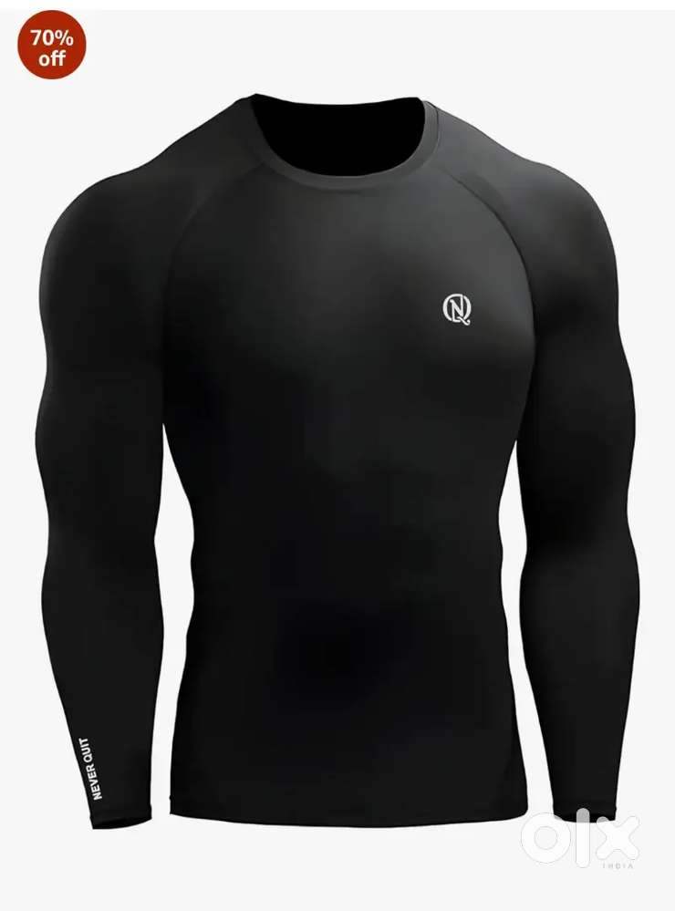 FullSleeve Compression TShirt Fitness Compression Fit t Shirts for Men