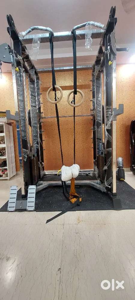 Functional trainer and Smith Machine