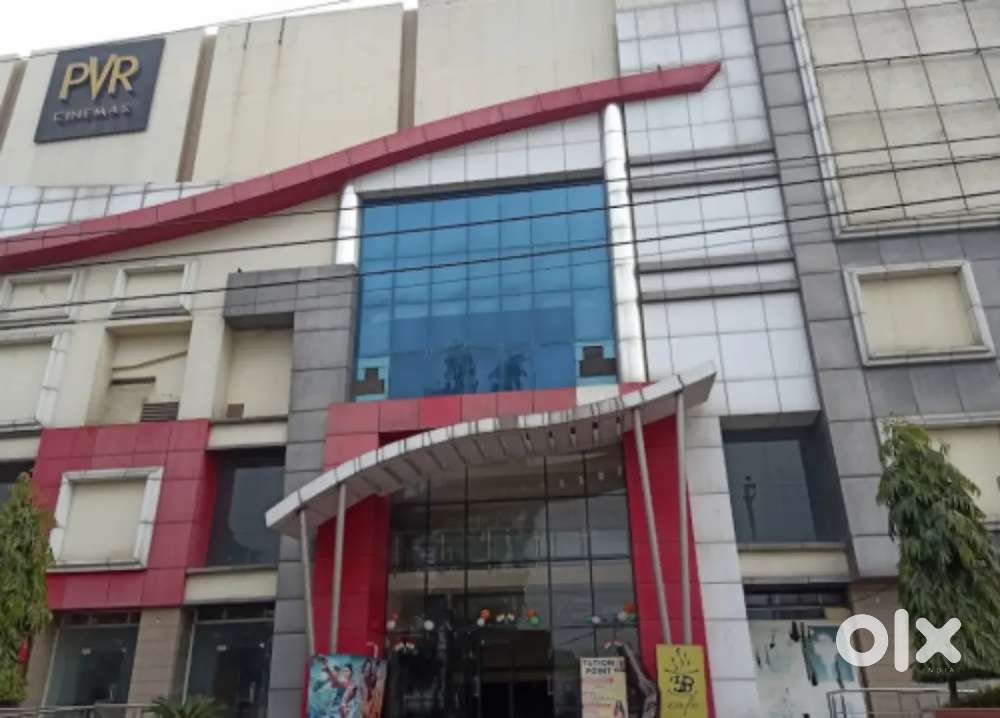 Corner shop 316 sqft for sale in pvr mall ground floor