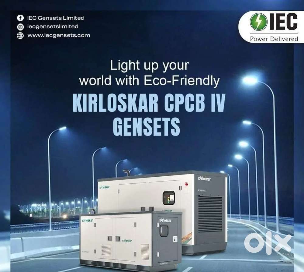Kirloskar CPCB-IV + Compliance Genset