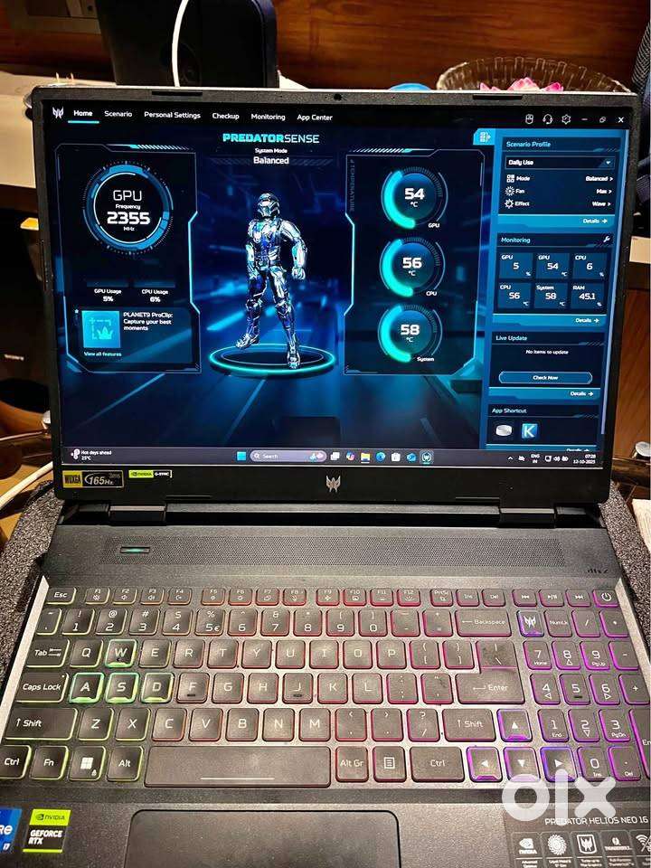 Acer Predator Helios Neo 16 – i7-13700HX  16GB DDR5  RTX 4050 6GB