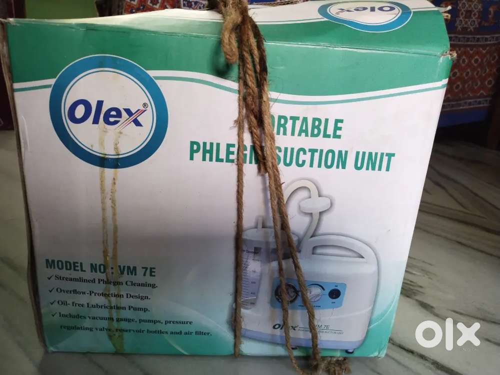 Want to sell Portable Phalgm suction machine and Nebulizer