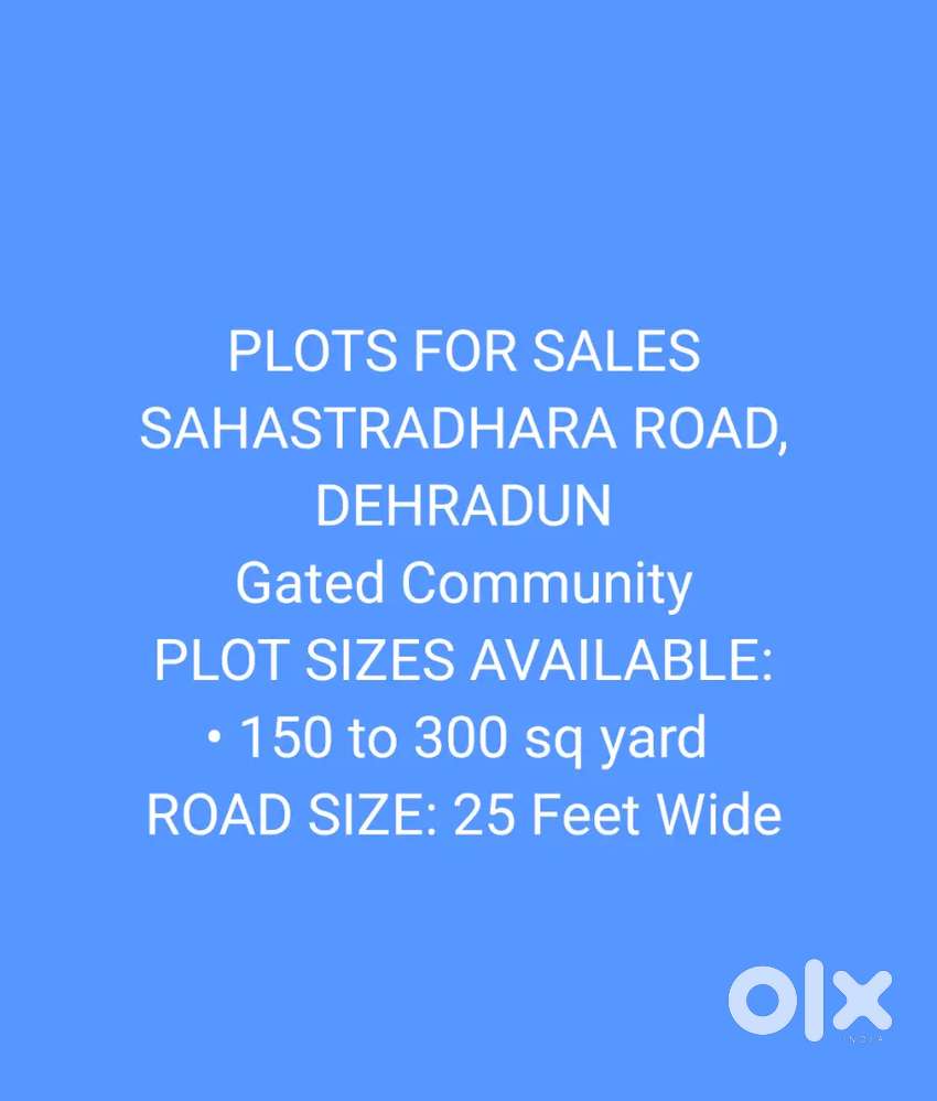 Plot for sale at Sahastradhara Road