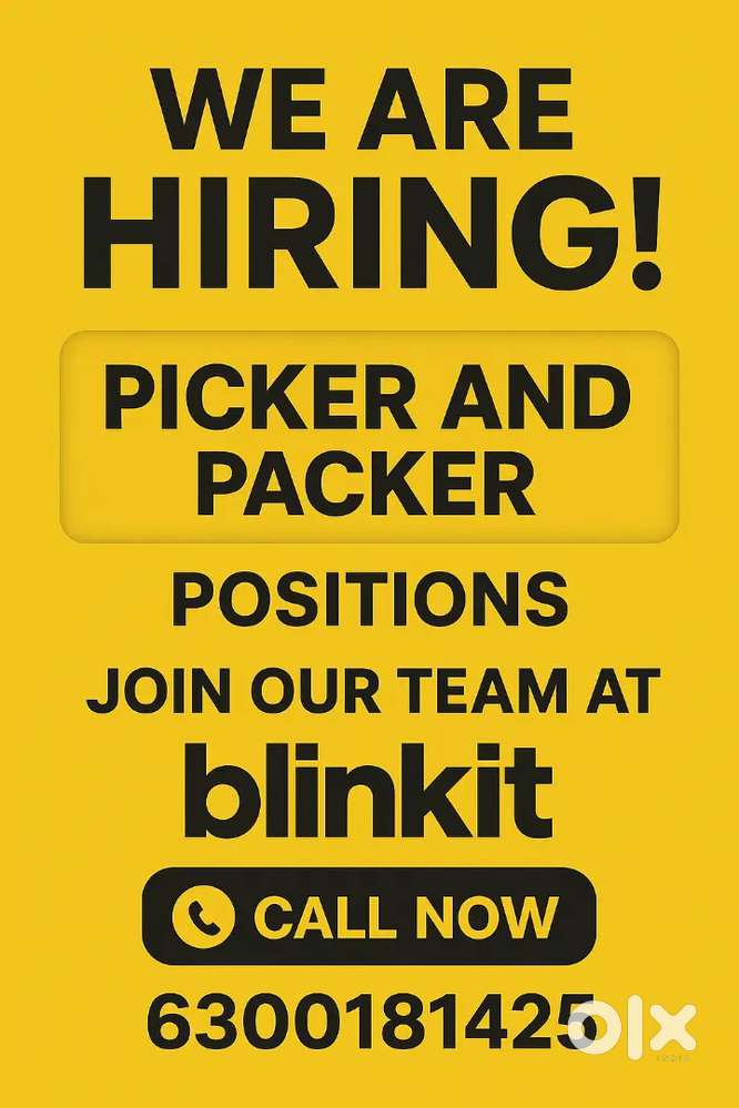 PICKER AND PACKER JOBS IN HYDERABAD
