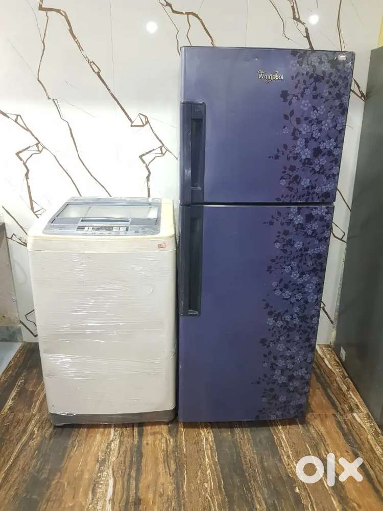 Whirlpool flower model refrigerator & lg turbodrum washing machine*3*