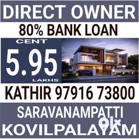 Premium Township Dtcp plot for sale at kovilpalayam kmch near