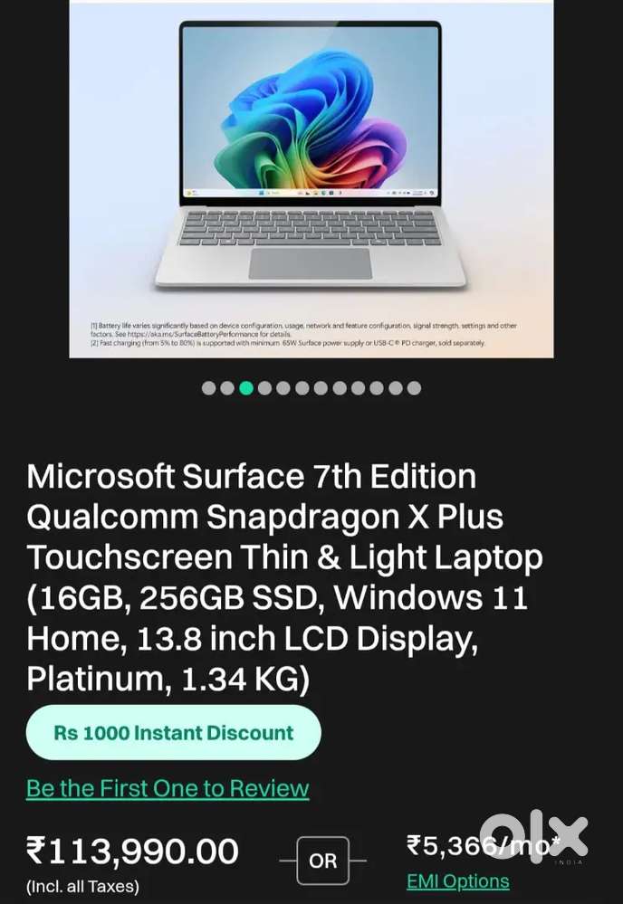 Surface Laptop 7 16GB/256GB XPlus 1st Edition Co-Pilot Snapdragon