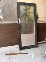 Door of glass