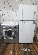 Lg latest double door refrigerator and ifb front load washing machine