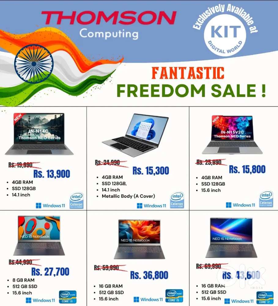 Laptop is in cheapest price