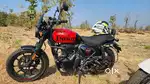 Red and Black Hunter 350, oct 2023 registration