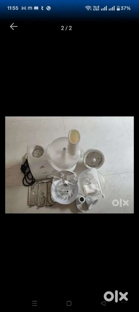 Bajaj FX 7 600 watt food processor