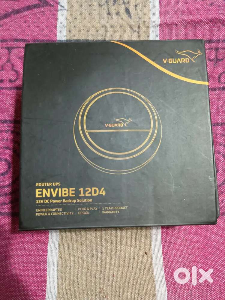V-Guard EN VIBE 12D4 For Sale 
Wi-Fi Router Backup Solution