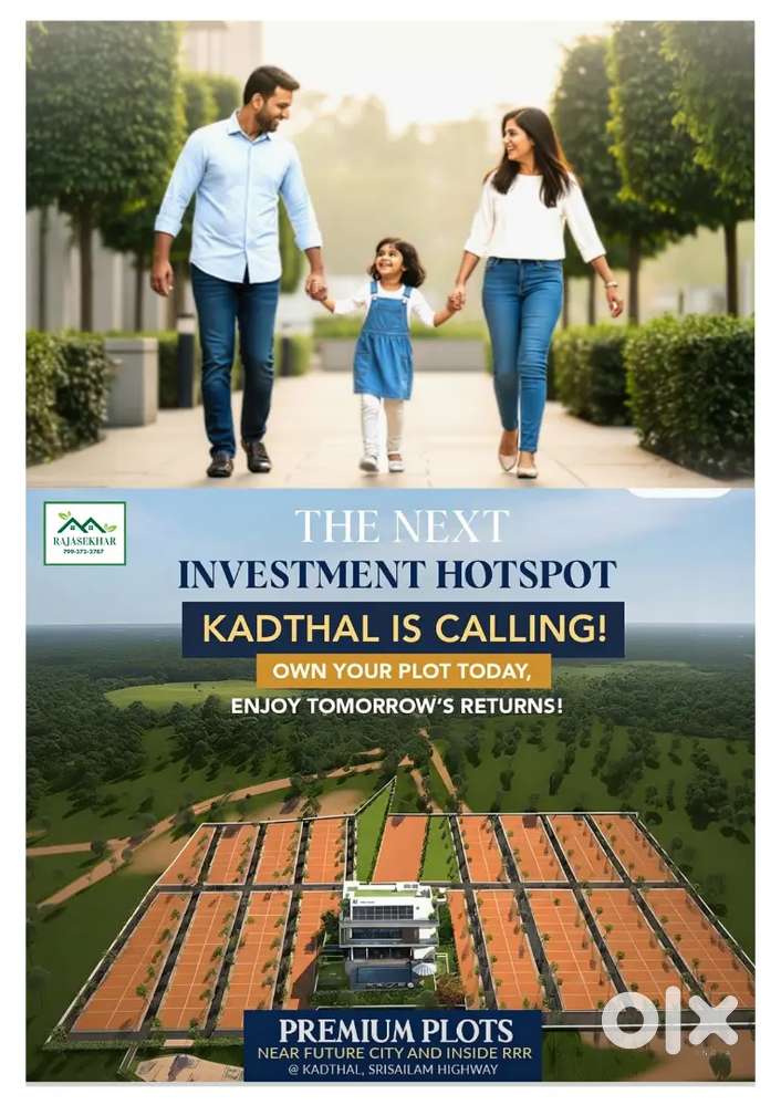 Well Developed Residential Villa Plots Project near Kadthal Town