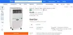 Bajaj Air cooler, 37 litres, excellent condition, 1.5 yrs old