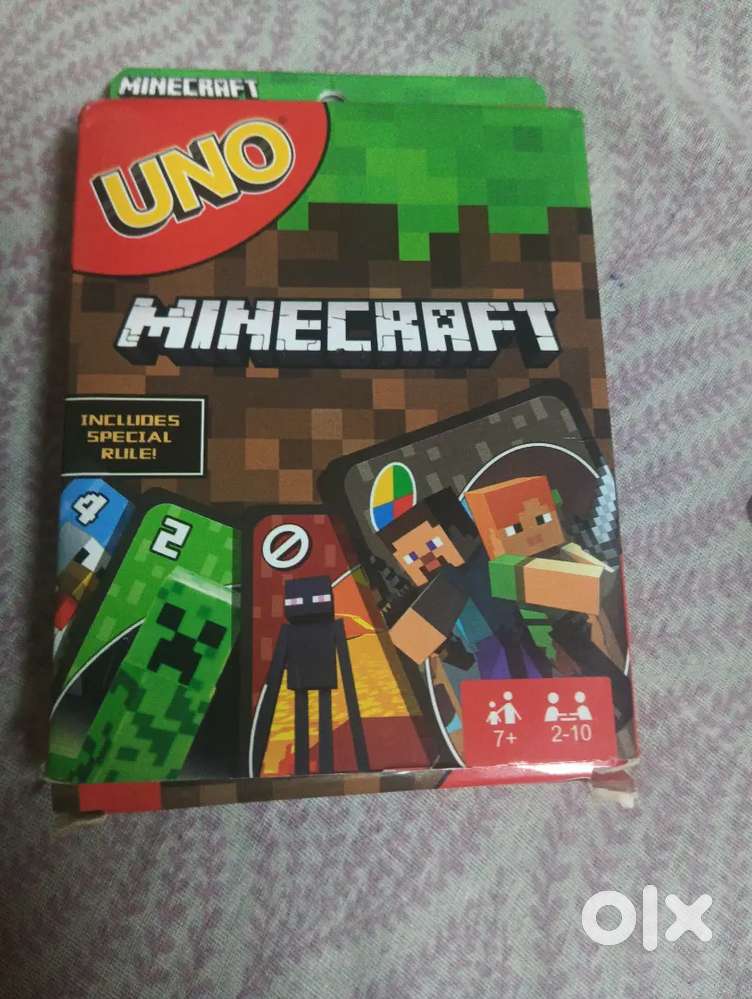 UNO minecraft cards