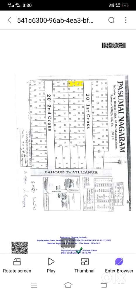 Land for sale