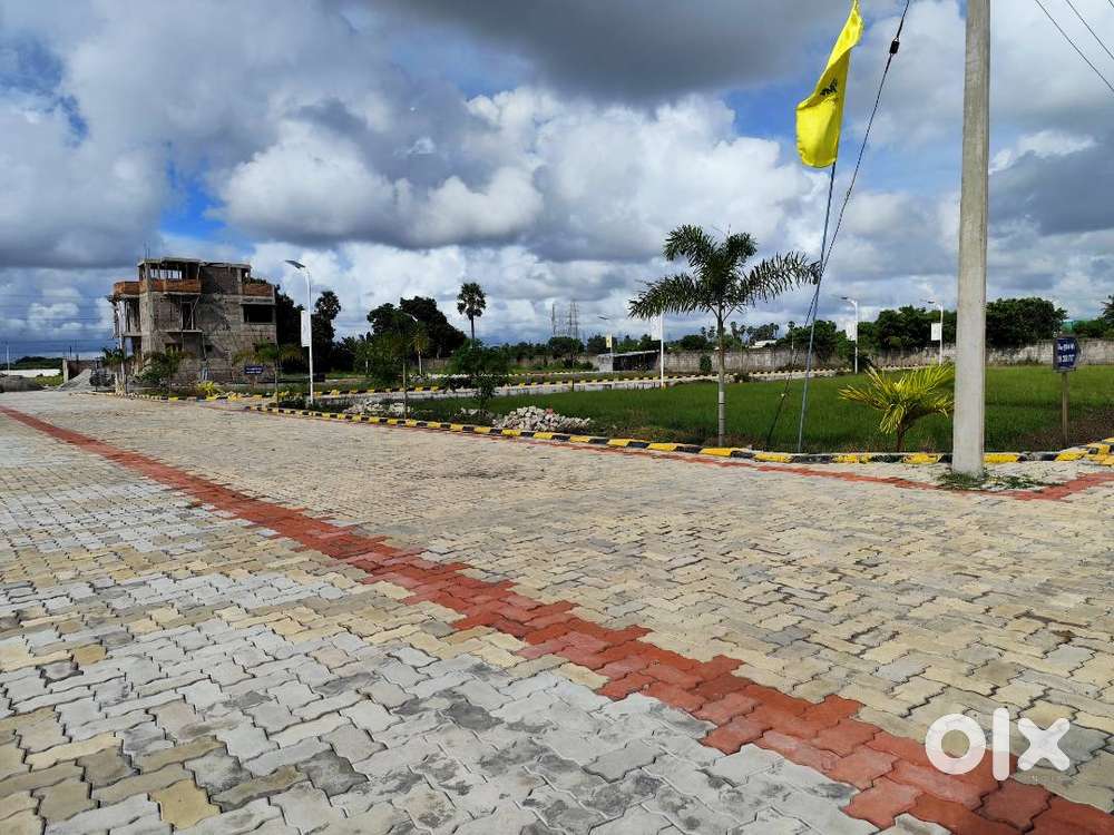 On National highway plots for villa