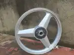 Bullet rear alloy wheel