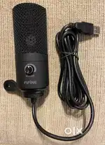 Fifine mic full set 3year old best quality mic 10 year gerenty
