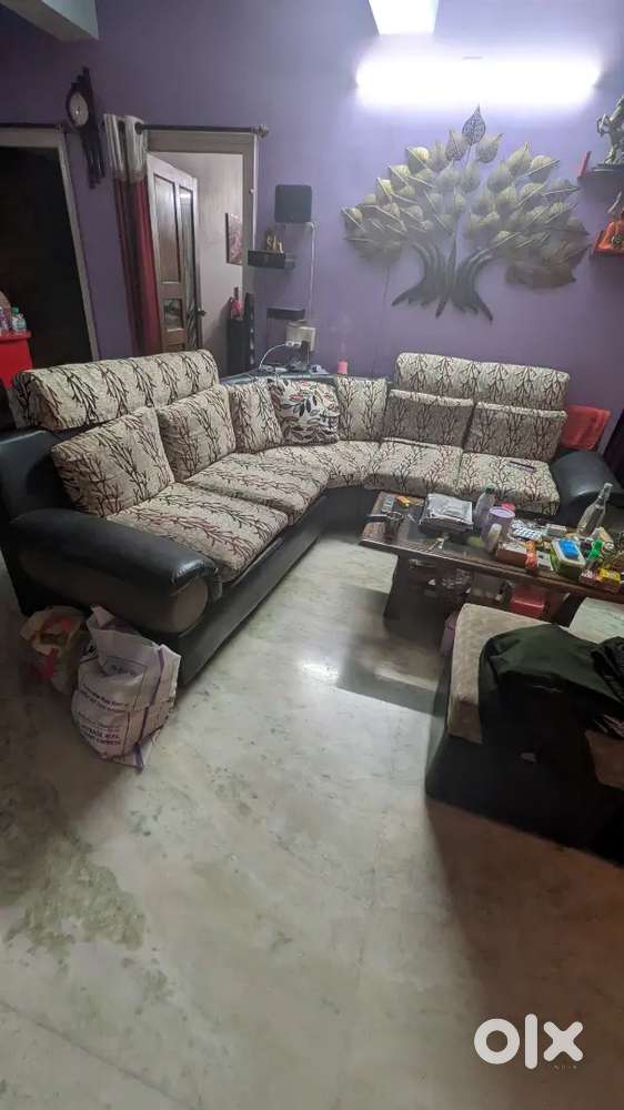 L pattern sofa at Serampore