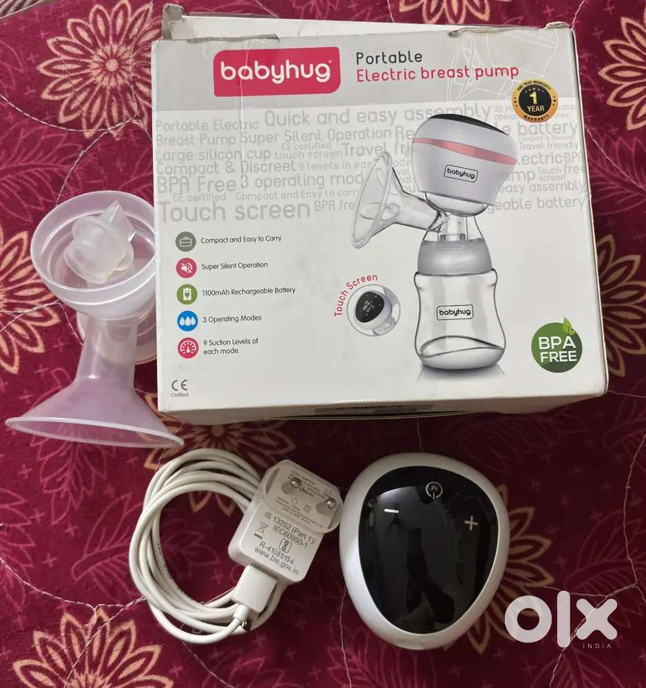 Babhyhug portable electric Breast pump