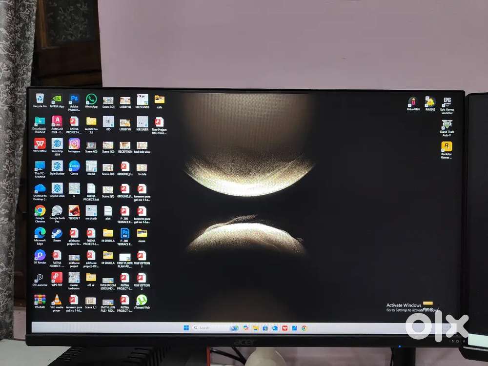 24in acer Full hd monitor mint condition