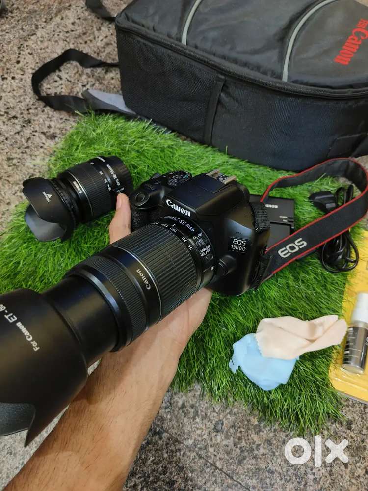 CANON EOS 1300D DOUBLE LENS EXCELLENT CONDITION