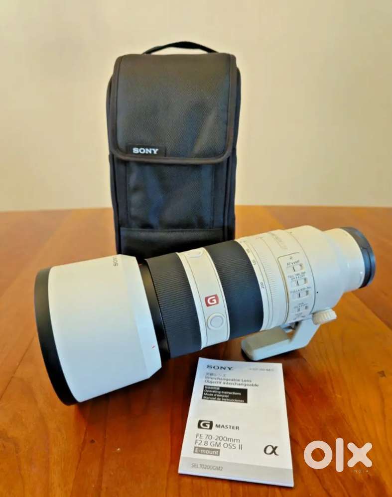 Sony E Mount Sony FE 70–200mm F2.8 GM OSS II Full-Frame Lens